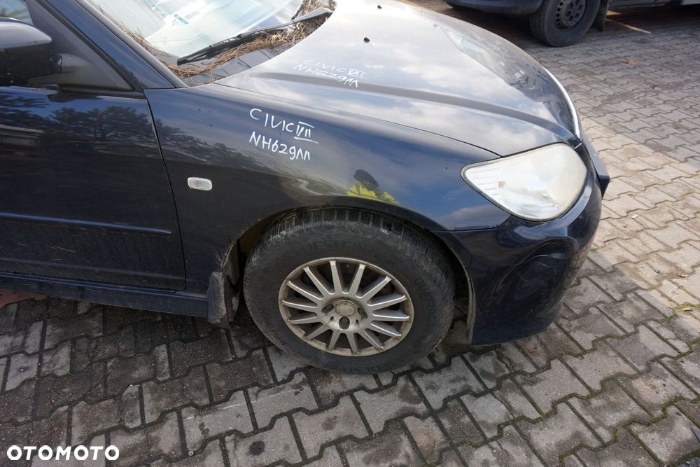 MASKA ZDERZAK BŁOTNIKI LAMPY CIVIC VII LIFT NH629M  HONDA 2004-2006 SZARY PRZÓD KOMPLETNY - 15