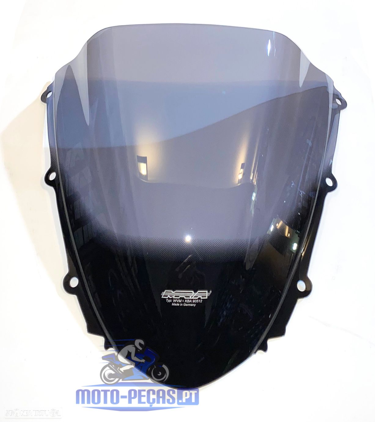 viseira mra racing fumado honda cbr 1000rr - 1