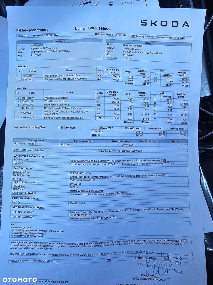 Skoda Superb 2.0 TDI SCR Ambition DSG - 13