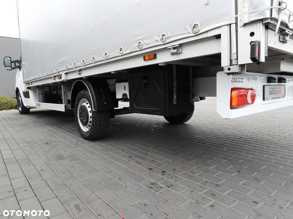 Renault MASTER PLANDEKA 10 PALET WEBASTO TEMPOMAT PNEUMATYKA KLIMATYZACJA  165KM - 17