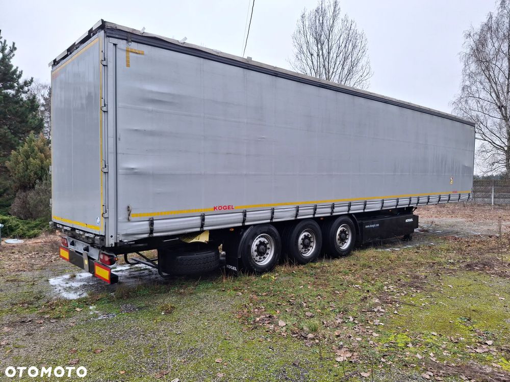 Kögel SN24,Podnoszona Oś, Skrzyniopaleta, Tarcza - 8