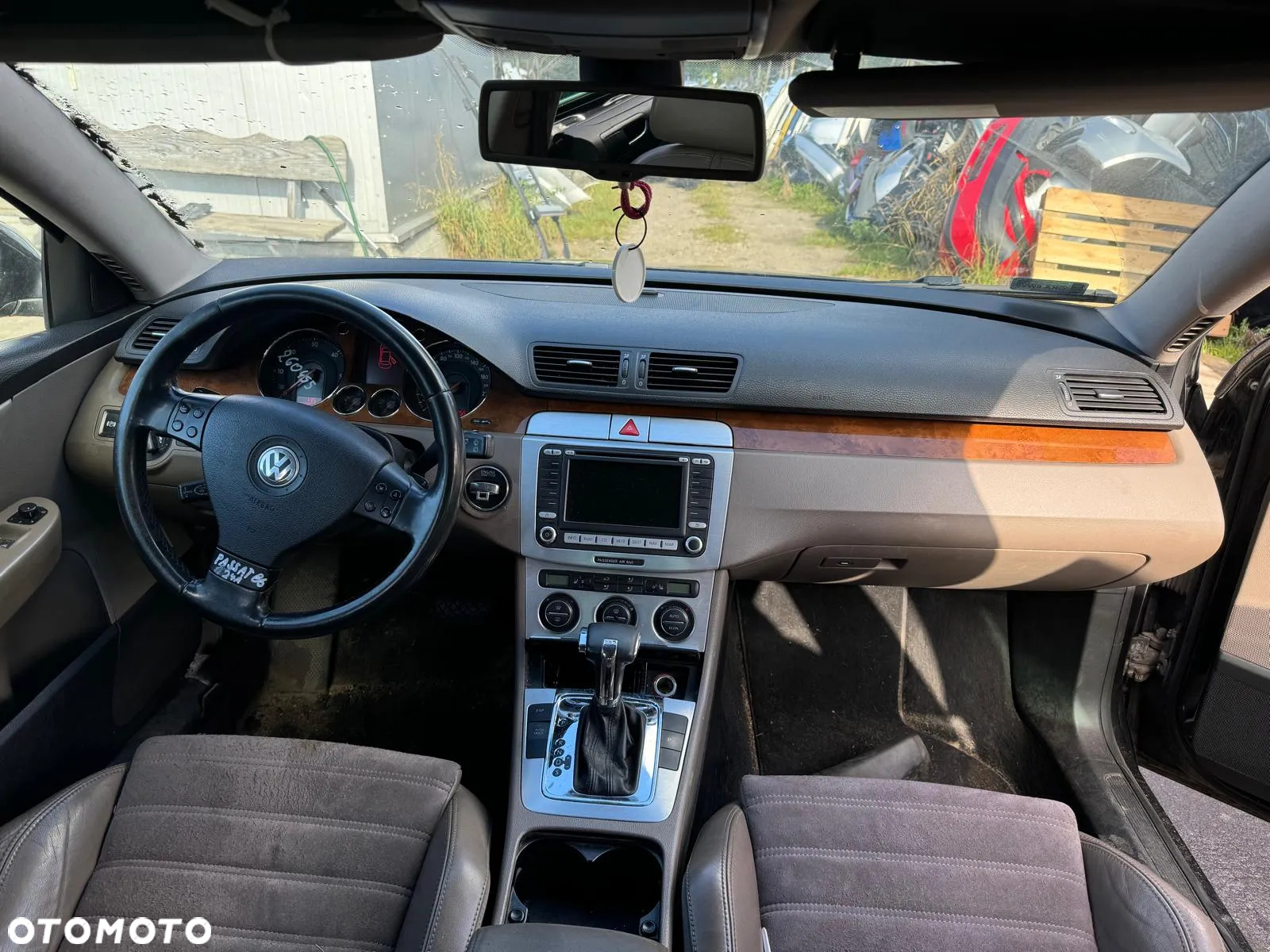 VW PASSAT B6 PULPIT DESKA ROZDZIELCZA KONSOLA - 12