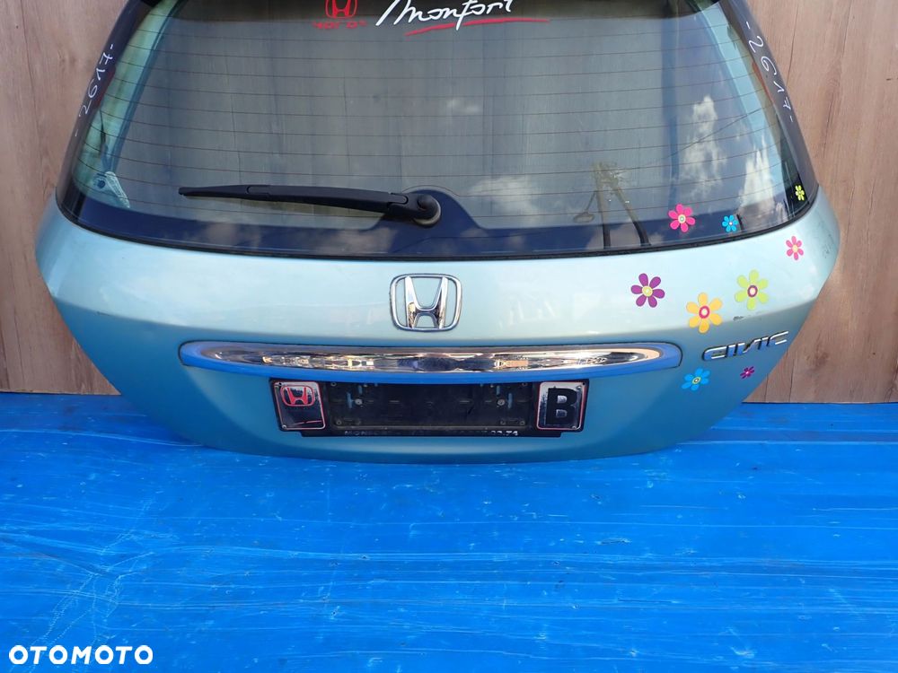 HONDA CIVIC VII HB 5D 04-05 KLAPA TYLNA BAGAŻNIKA G517M - 2