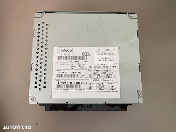 Magazie CD Volvo V70 XC70 S80 2014-2016 31310073/31285838