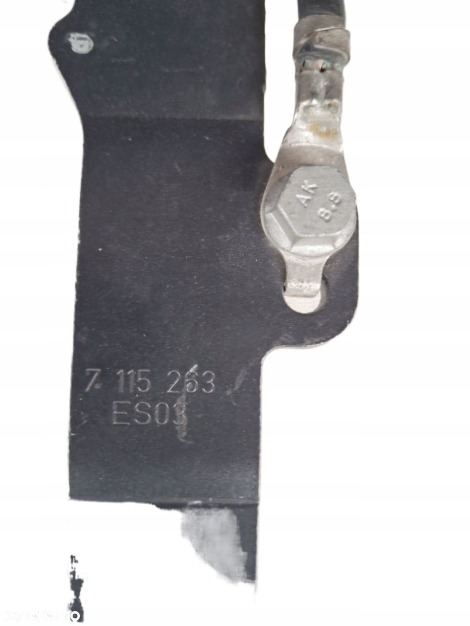 BMW 3 E90 E91 ZAWIAS POKRYWY SILNIKA MASKI LEWY 71152163 - 2