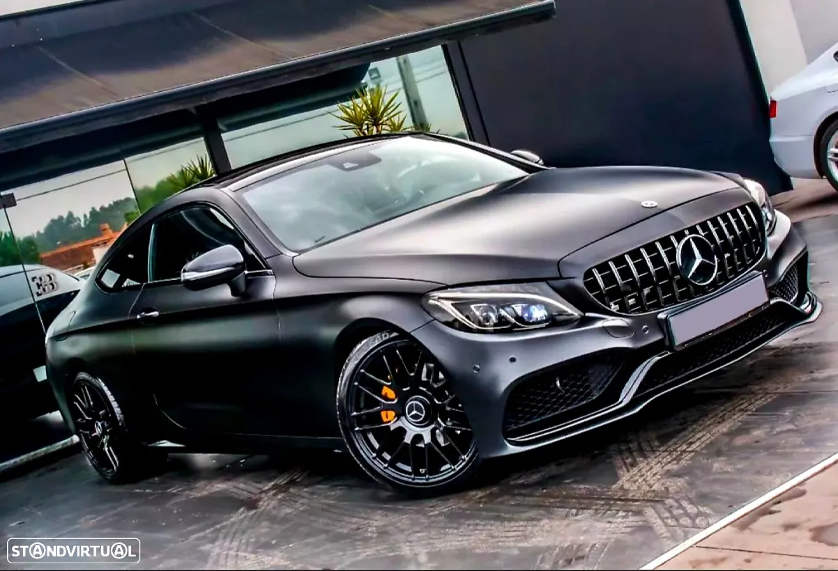 Para-choques Mercedes C W205 C205 (2014 a 2018) - 6