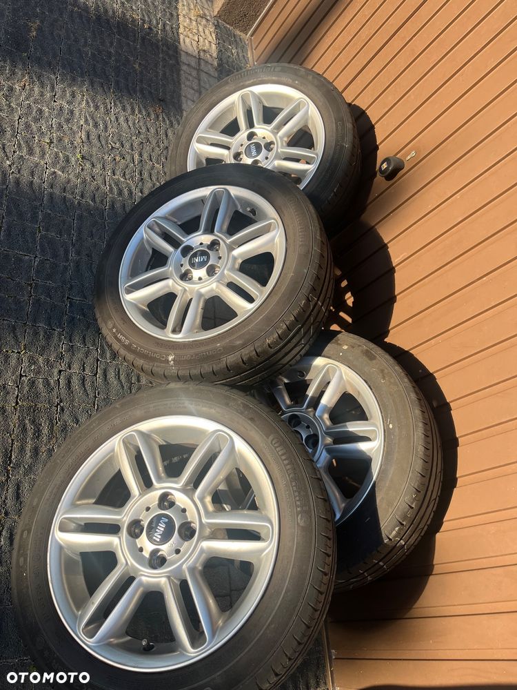 4 sztuki, 195/55 R16 Felgi aluminiowe Mini Cooper oryginał - 4