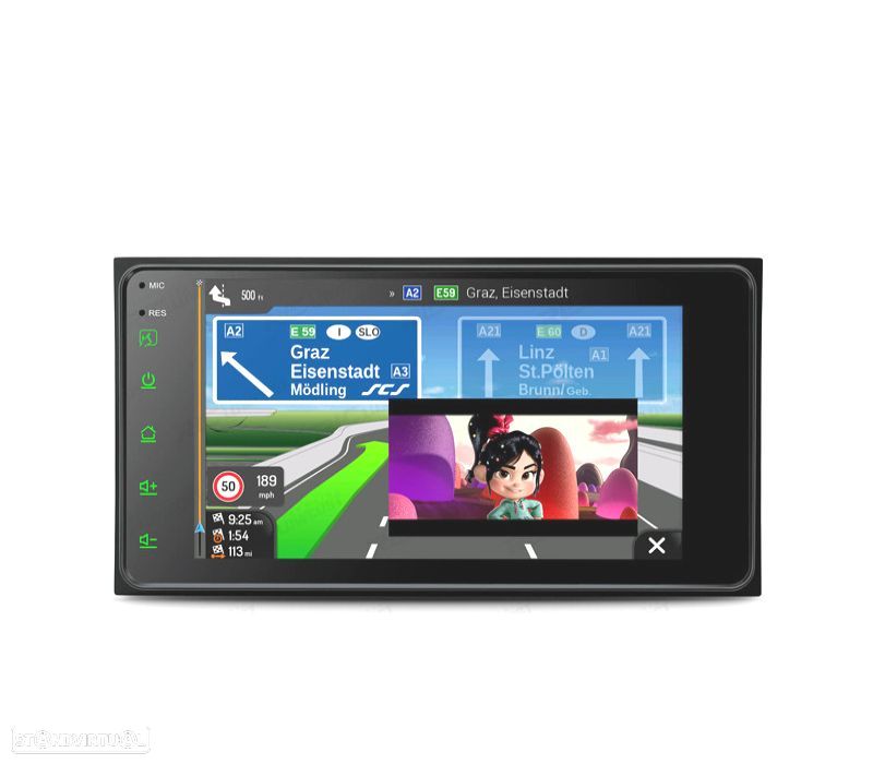 AUTO RADIO GPS ANDROID 10 PARA TOYOTA COROLLA CAMRY YARIS VIOS RAV4 - 4