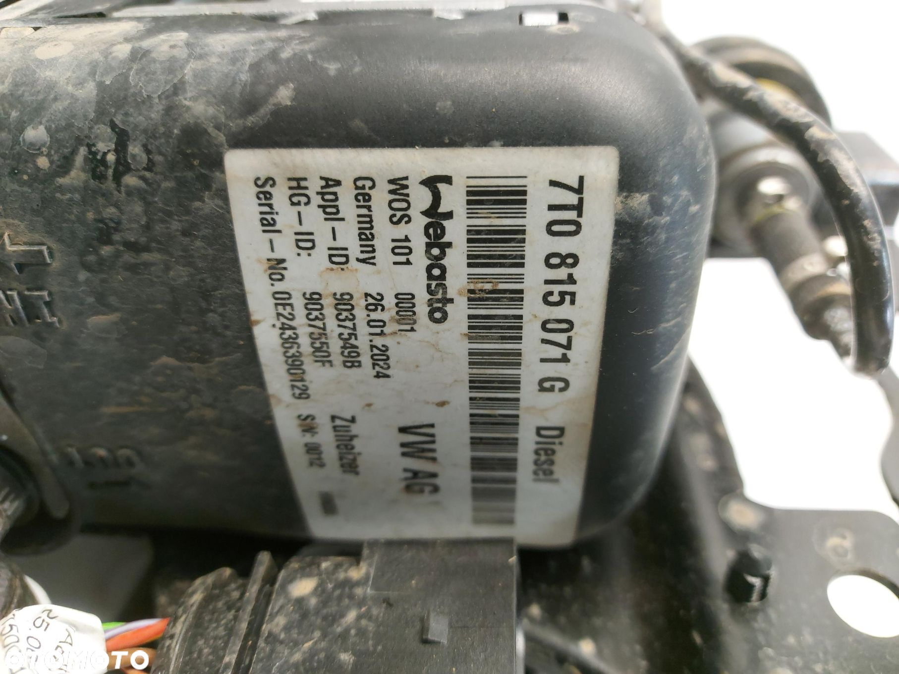 VW Multivan 7T0 T7 2023r webasto dogrzewacz podgrzewacz wody - 3