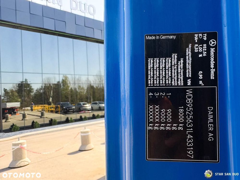 Mercedes-Benz AXOR 1824 4x4 PALFINGER PK 8500 HDS Żuraw - 26