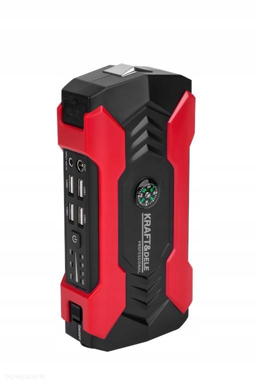 KraftDele URZĄDZENIE WIELOFUNKCYJNE/JUMP STARTER 800A POWERBANK KD5491 - 4