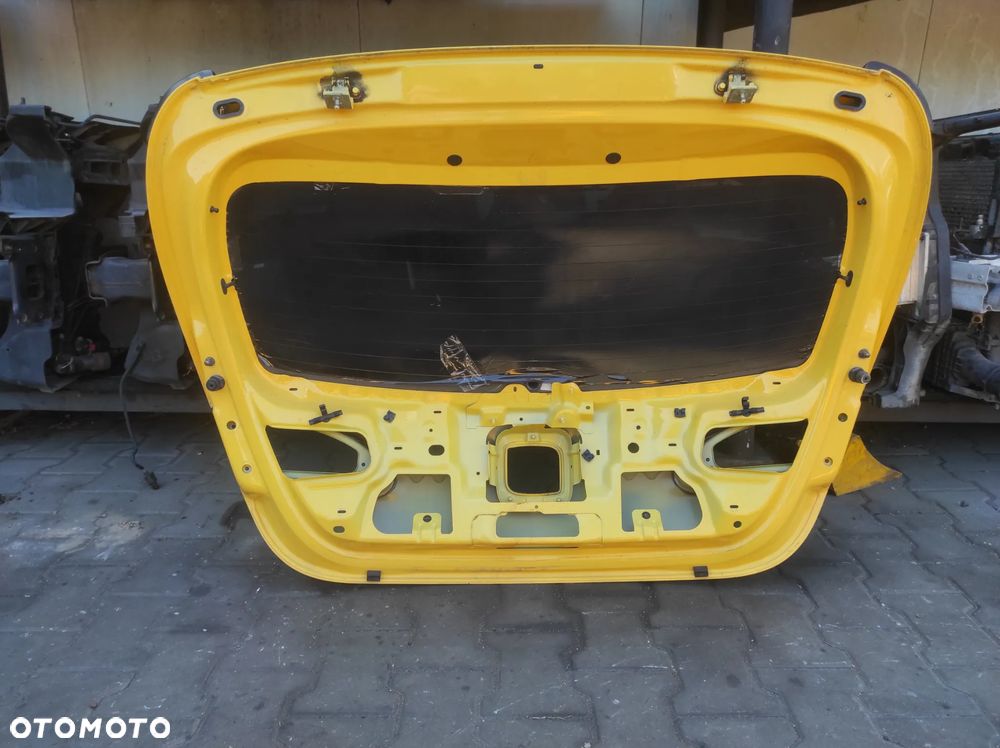 KLAPA TYLNA BAGAŻNIKA SZYBA SEAT LEON 2 CUPRA FR MS DESIGN LOTKA SPOILER LS1A ŻÓŁTA WYSYŁKA !!!! - 4