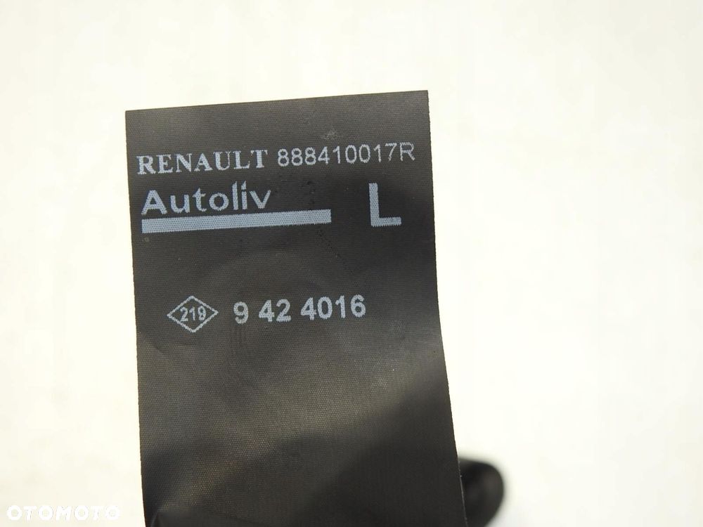 PAS BEZPIECZEŃSTWA LEWY TYŁ RENAULT SCENIC III 888410017R - 5