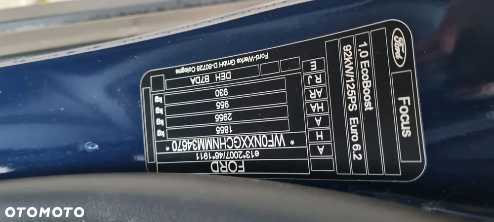 Ford Focus 1.0 EcoBoost Trend Edition Business - 20