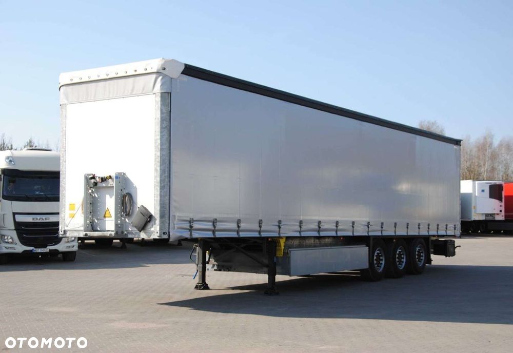 Schmitz Cargobull SCS kurtyna, podnoszona oś - 7