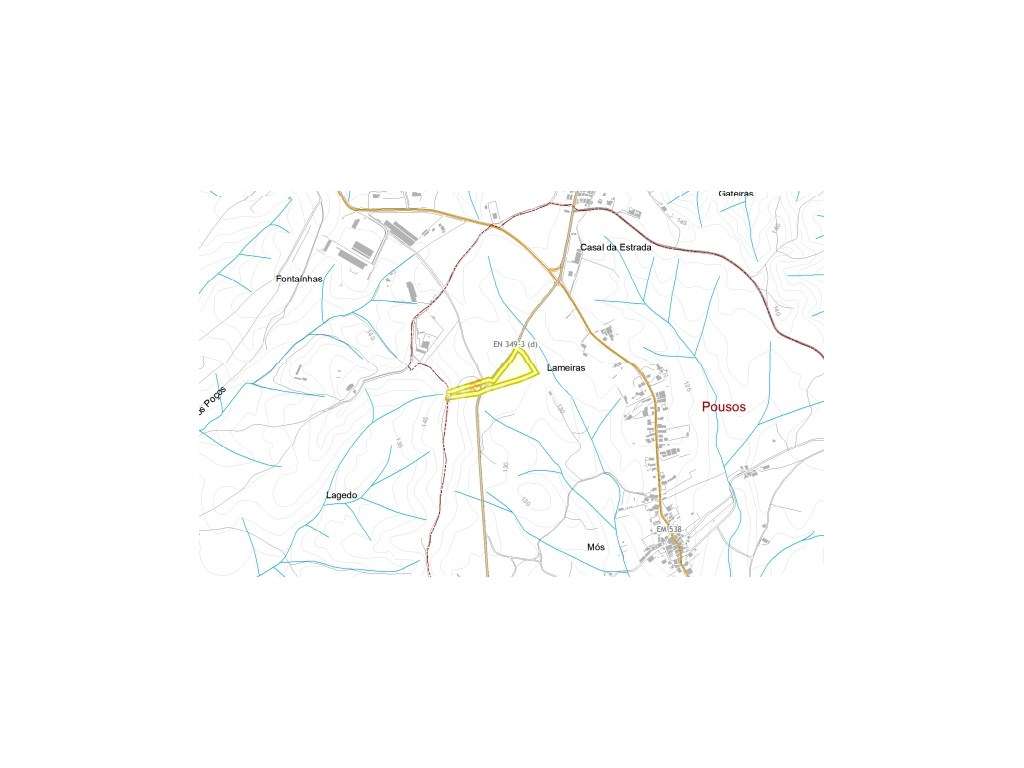 Terreno Rústico com poço 7560m² - Lameiras, Pousos, Torres Novas - Grande imagem: 4/24