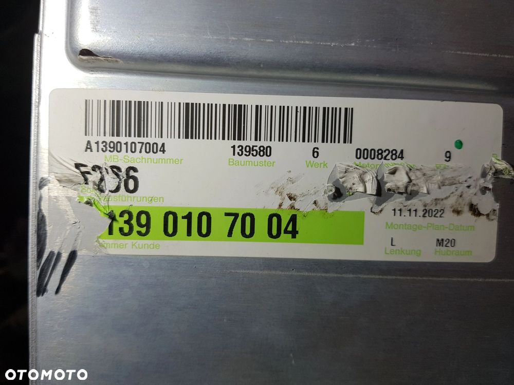 Silnik 139580 Mercedes w206 AMG C63 2.0 Turbo 4matic A1390107004 - 9