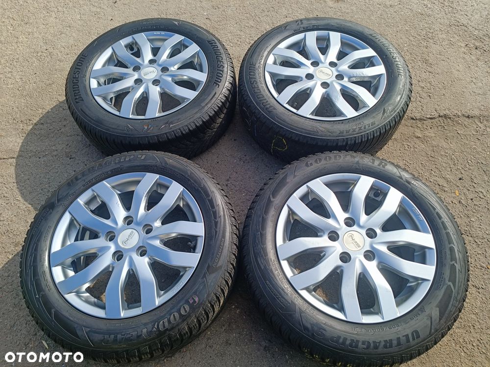 5x114,3 5x114 Felgi Aluminiowe Alufelgi 16 Koła Zimowe Zima KIA HYUNDAI MAZDA MITSUBISHI HONDA RENAULT NISSAN TOYOTA SUZUKI Legnica ALU-RAD 205/60 6,5mm - 1