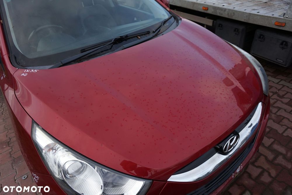 MASKA ZDERZAK BŁOTNIKI LAMPY IX35 I AA1 A0  HYUNDAI 2009-2015 CZERWONY (INFRA RED) PRZÓD KOMPLETNY - 11