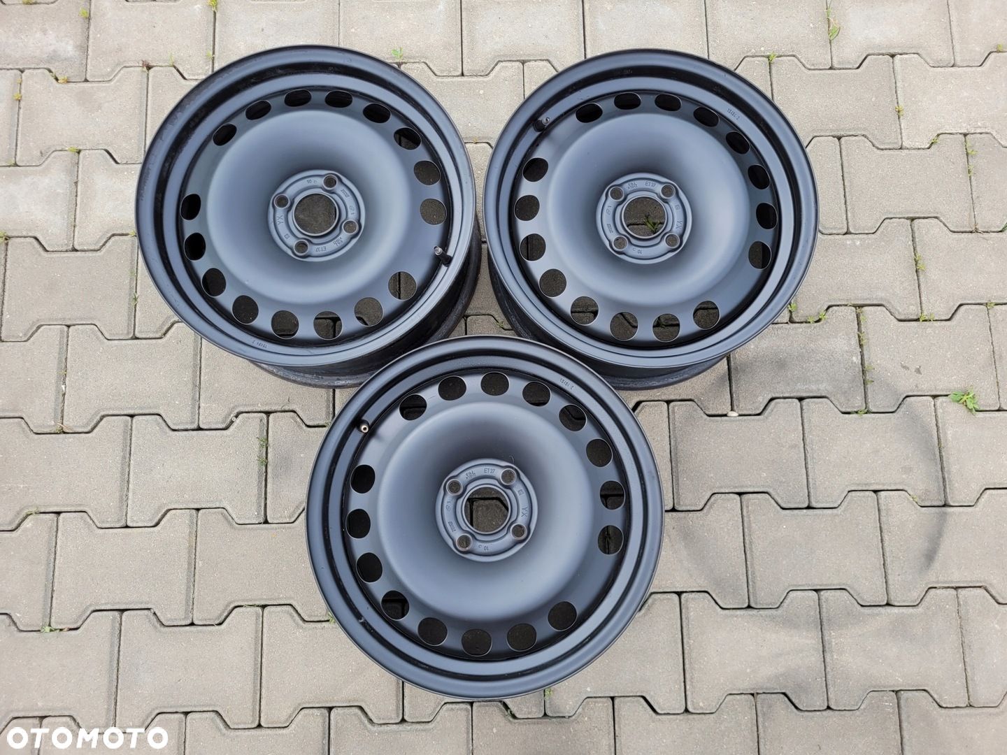 FELGA STALOWA 16 OPEL ASTRA H TIGRA CORSA D E ET37 4X100 - 1