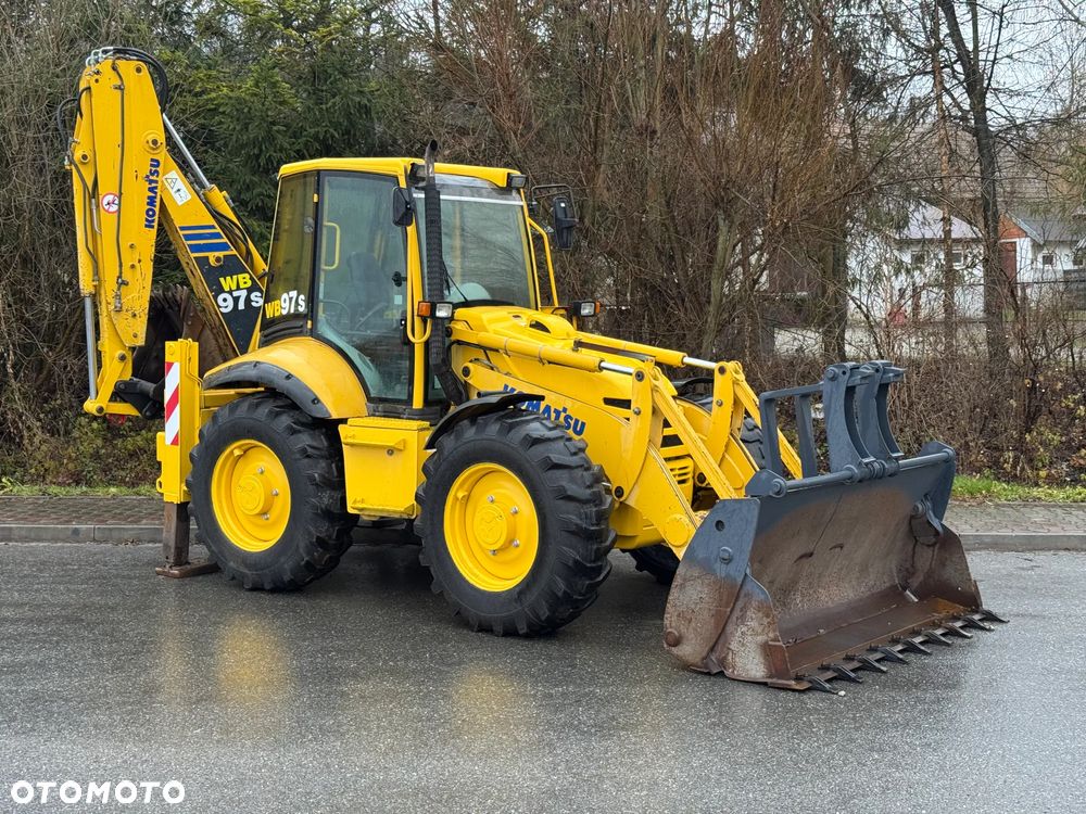 Komatsu * Koparko Ładowarka * Komatsu WB 97 S Utility * - 2