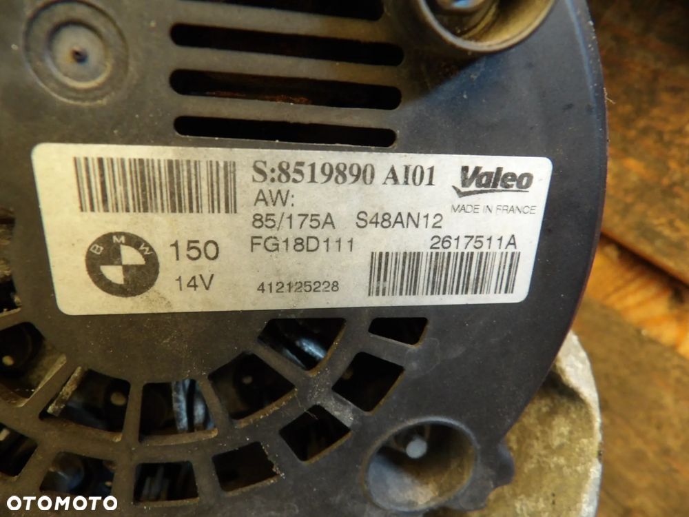 BMW - F10 , F30 , F20 - ALTERNATOR - 8519890 - 4