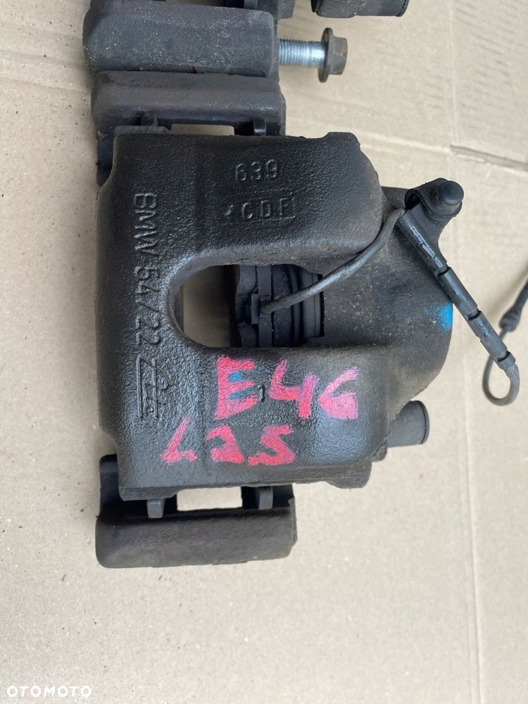 zacisk przód lewy prawy bmw e46 e36 2.0 2.2 2.3 54/22 pod wentylowane tarcz - 3