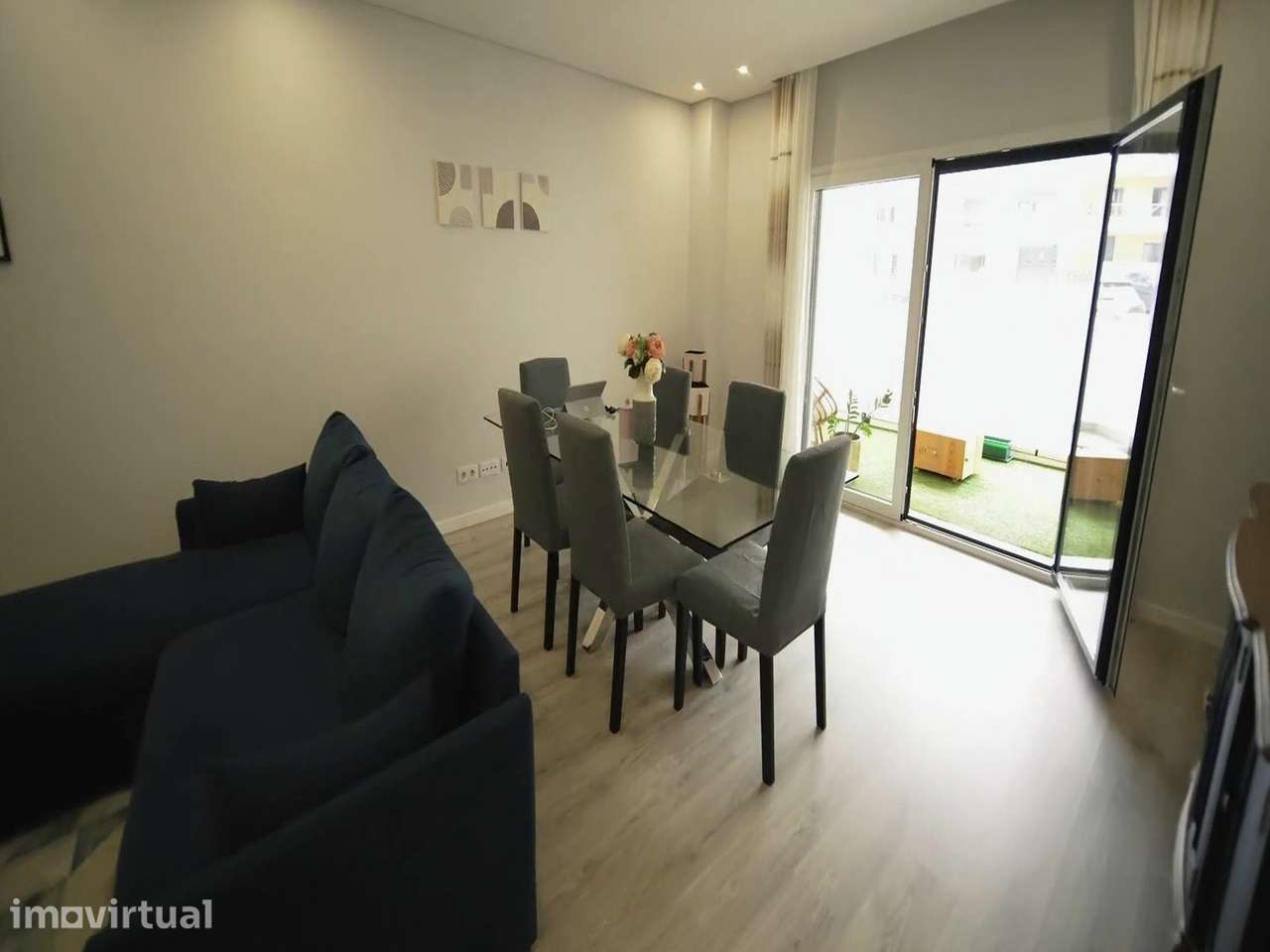 Apartamento T2 com varanda e ar condicionado Montijo - Grande imagem: 2/24
