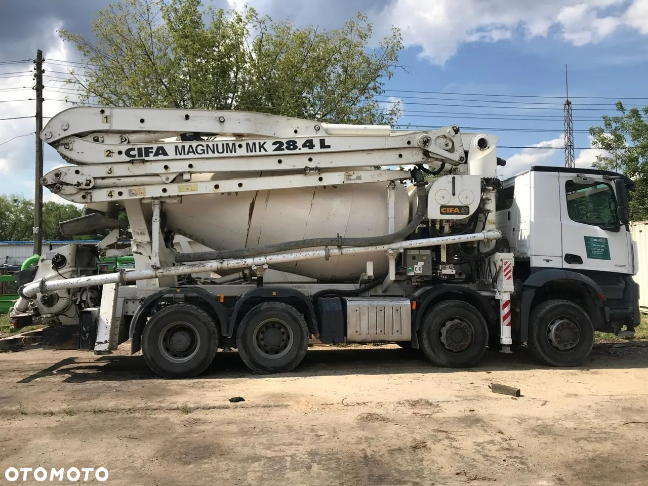 Mercedes-Benz Arocs 4140  CIFA 28 m PUMI - 6