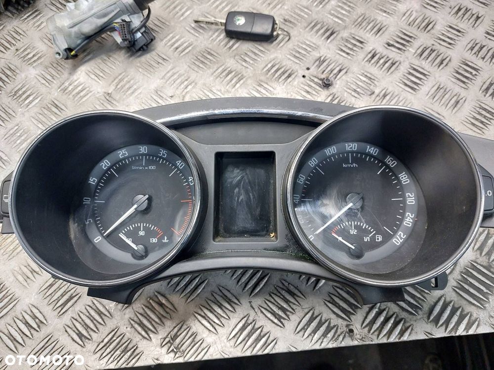 ZESTAW STARTOWY SUPERB II 2.0 TDI 03G906021QP 1K0937087H 3T1920841D - 8