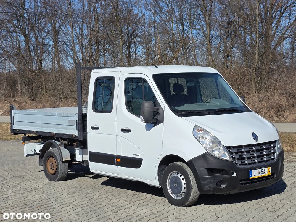 Renault Master 125 DCI Doka/Dubel Kabina Wywrotka/Kiper 3-Stronny ! Klima ! Super Stan  * Niski Przebieg ! Z Włoch  ! - 13