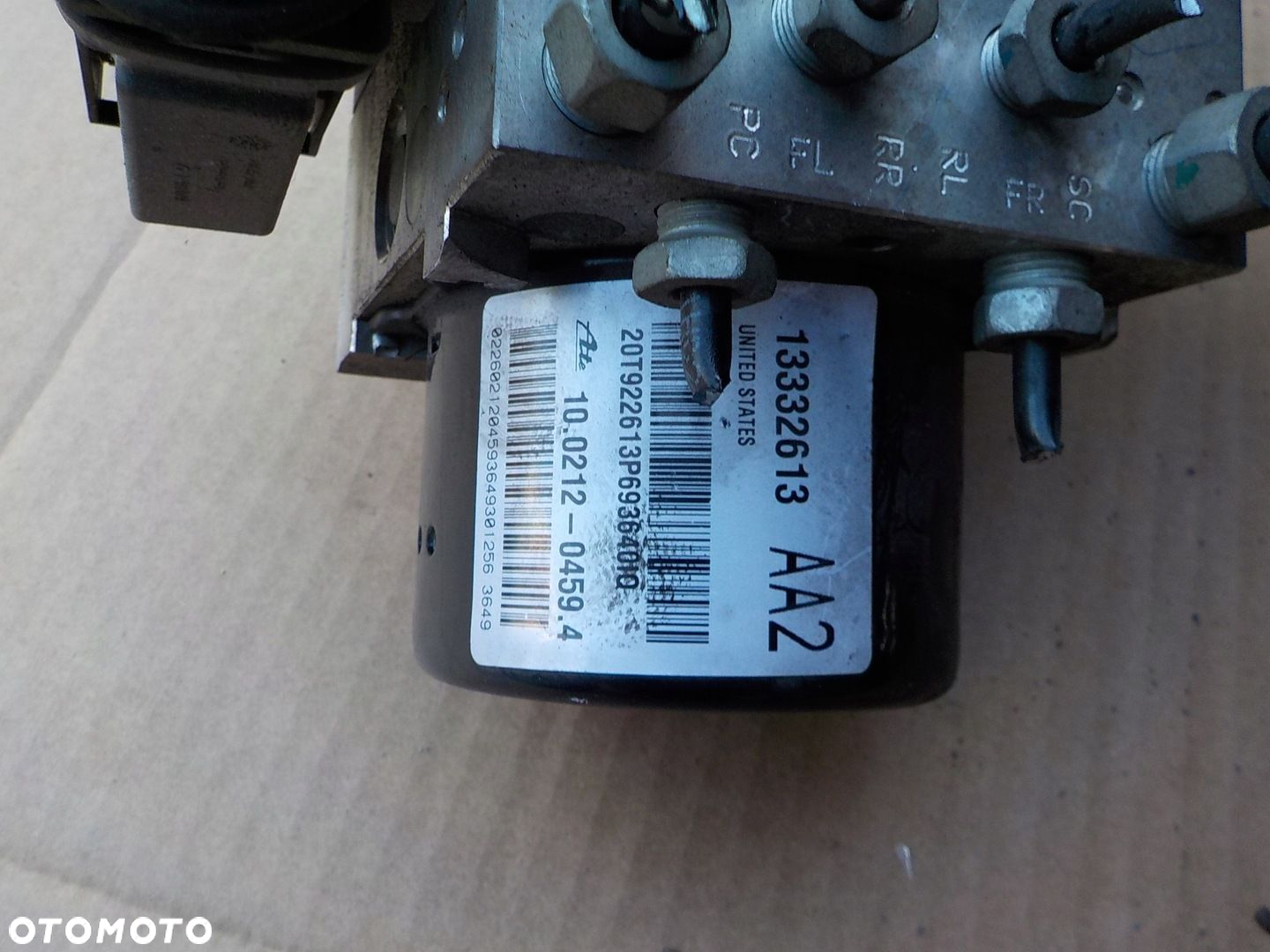 pompa abs opel astra J IV 2010r 13332613 AA2 - 3
