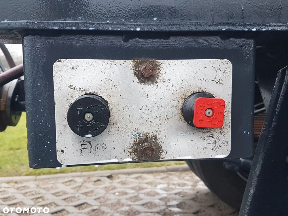 Zaslaw D-659 DO KONTENERÓW HAKOWCA POD KONTENERY 2 OSIE BLIŹNIAKI RESORY MEILLER - 17