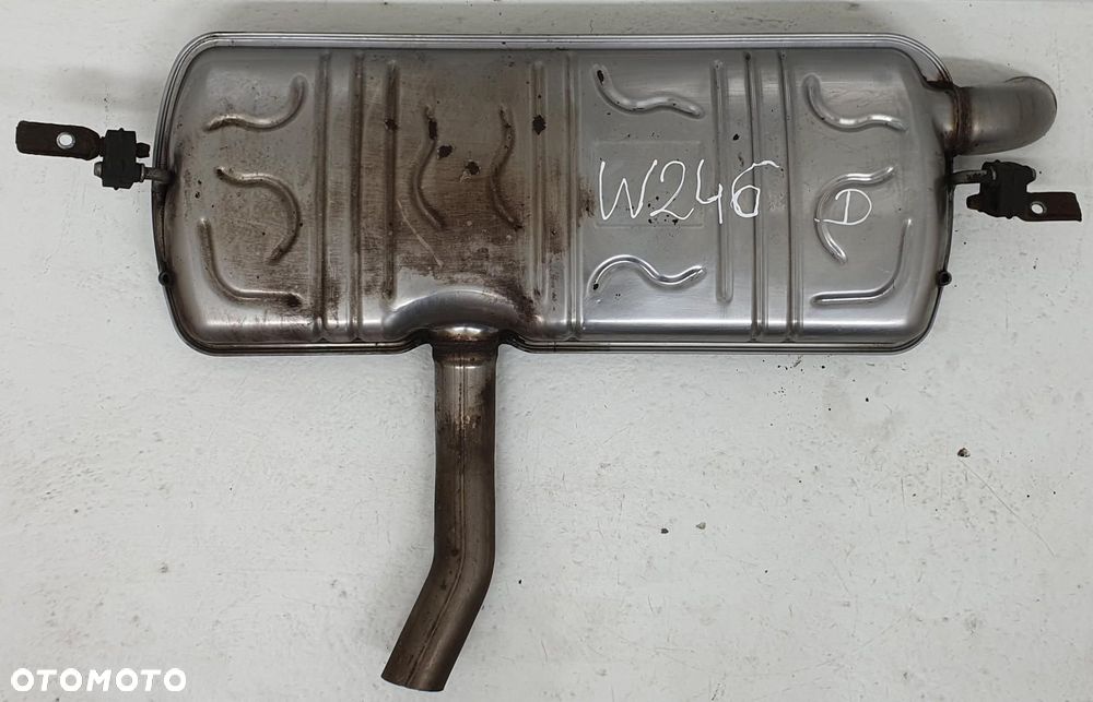 TŁUMIK KOŃCOWY WYDECH MERCEDES W246 1.5 CDI A2464910001 - 1