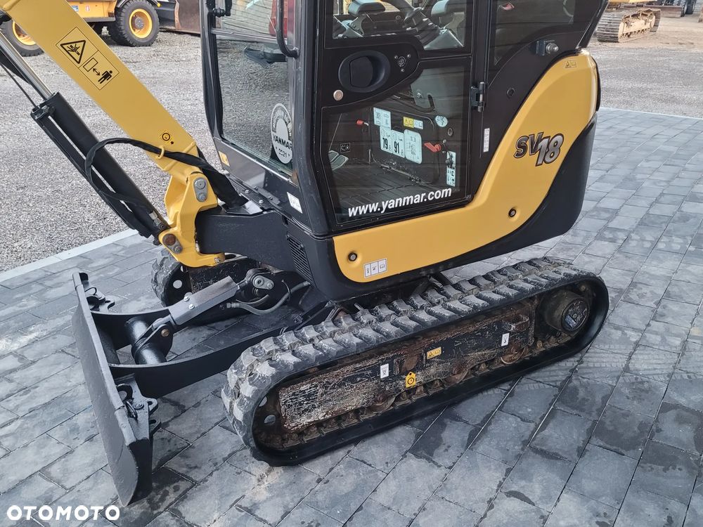Yanmar SV18 / SUPER STAN / 1900kg / sprowadzona / - 9