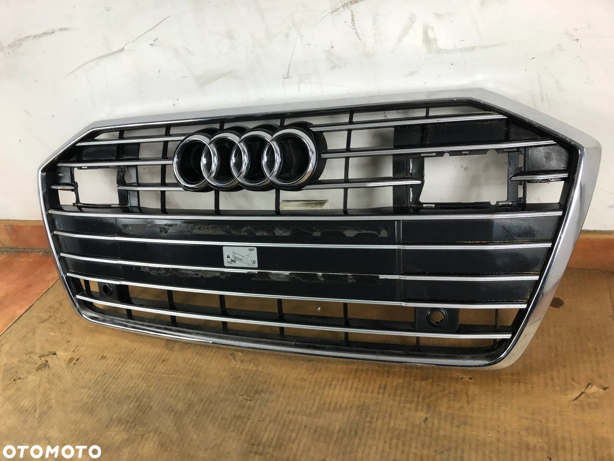 Grill Atrapa Zderzaka Audi A6 C8 S-Line 4K0853651C Lift (2018–2025) -Gwarancja Wysyłka - 3