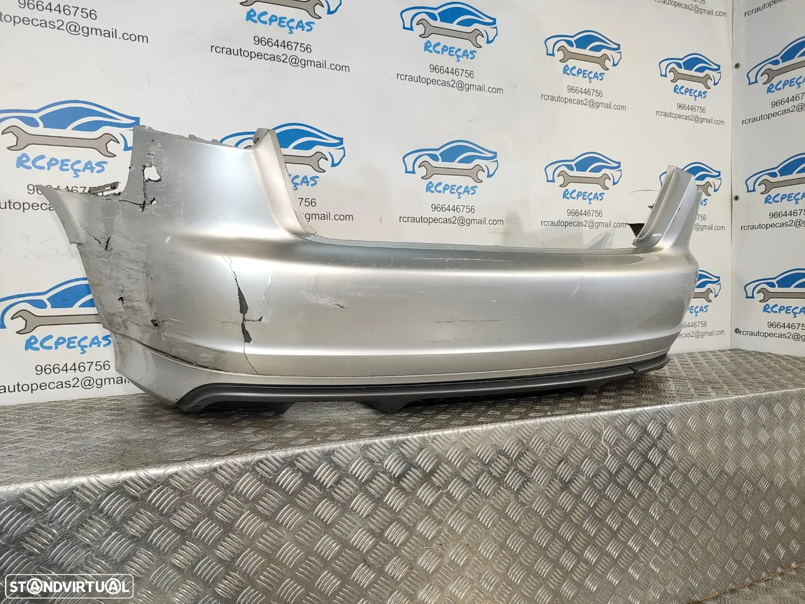 Parachoques traseiro Audi A3 8PA Sportback S-Line 5 portas - 5