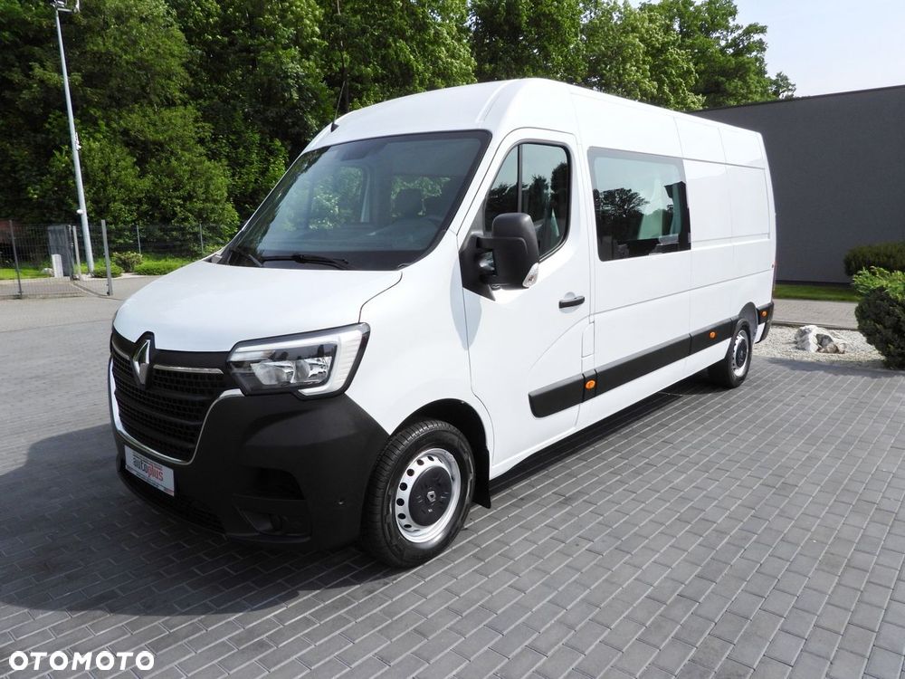 Renault MASTER  FURGON BRYGADÓWKA  7 MIEJSC TEMPOMAT NAWIGACJA LEDY KLIMATYZACJA  140KM - 7
