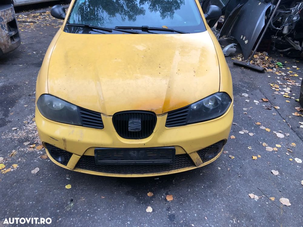 Dezmembrez Seat Ibiza 6L facelift 2007 galben 1,4 TDI cod BNV - 6