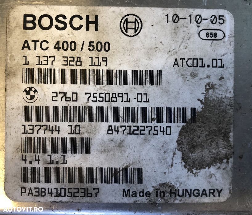 Calculator ecu modul cutie transfer ATC 400/500 Xdrive bmw X5 e53 Facelift - 4