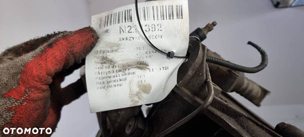 SKRZYNIA BIEGÓW VOLKSWAGEN GOLF IV DUW - 7