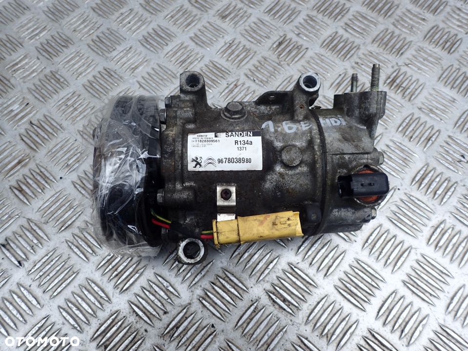 PEUGEOT 508 1,6 EHDI POMPA KLIMATYZACJI 9678038980 RADOM - 1