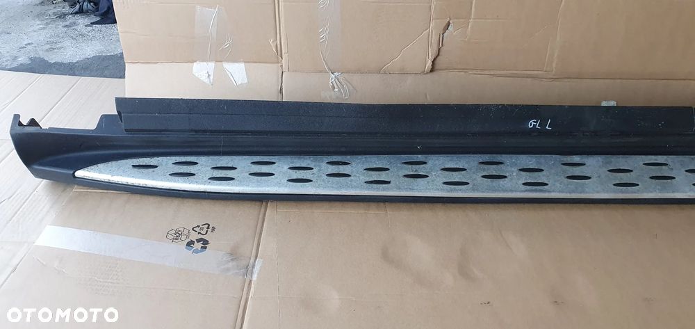 Nakładka listwa progowa osłona lewa Mercedes GL X166 W166 A1666980025 - 2