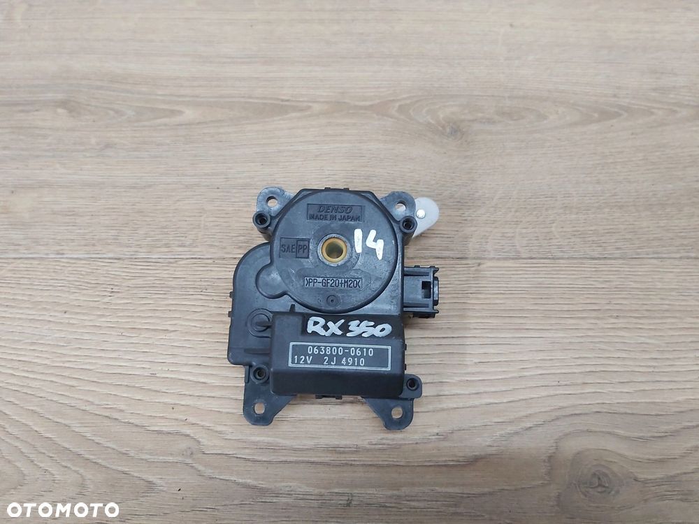 LEXUS RX II 330 350 400 silniczek nawiewu klap nagrzewnicy 063800-0610 - 14