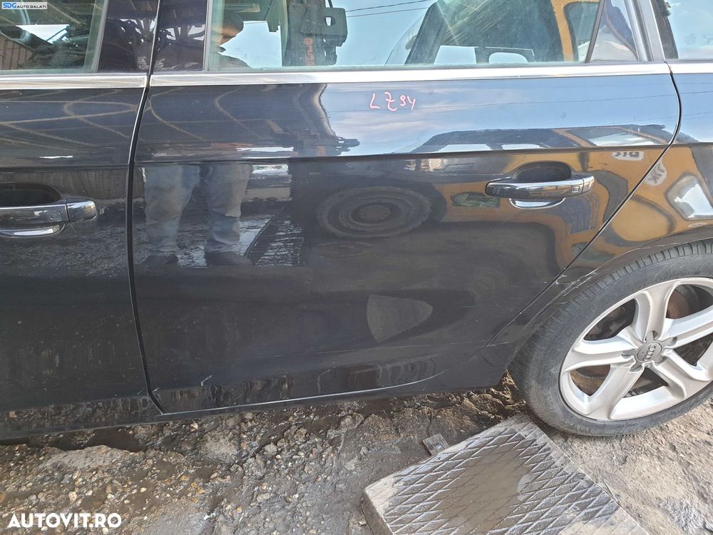 Usa Usi Portiera Portiere Stanga Spate Dezechipata Audi A4 B8 B8.5 Berlina Sedan 2008 - 2015 Culoare LZ9Y [K3513] - 1
