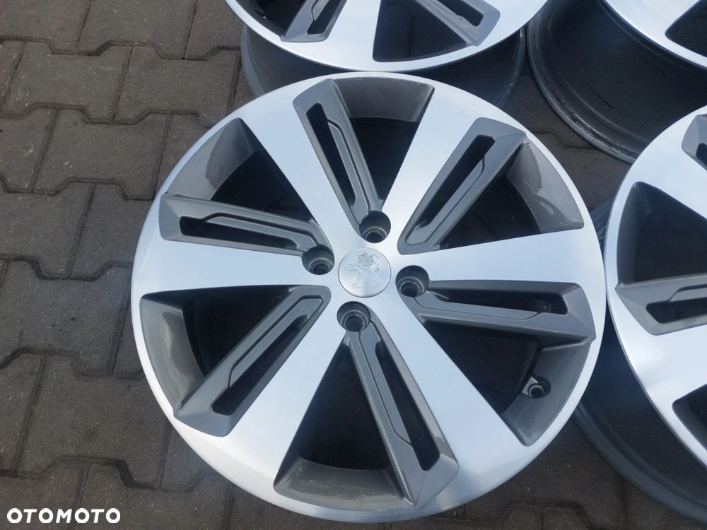 PEUGEOT 2008 3008 5008 FELGI ALUFELGI R18 7.5J ET29 4X108 OE PEUGEOT 9802462477 JAK NOWE! PROSTE! - 2
