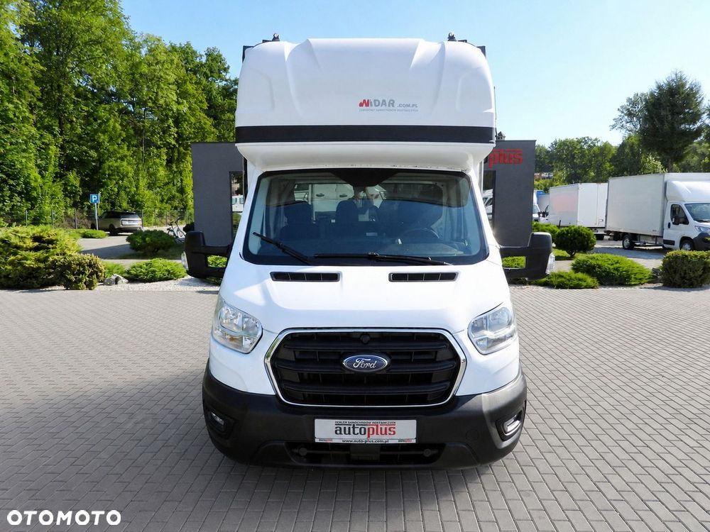 Ford TRANSIT PLANDEKA WINDA 10 PALET TEMPOMAT BLIŹNIACZE KOŁA KLIMATYZACJA  130KM - 6
