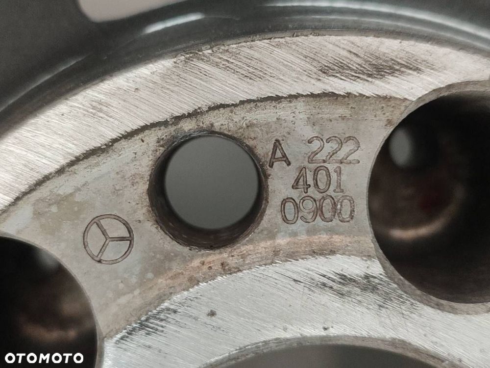 FELGA ALUMINIOWA 20 AMG 5X112 9.5J ET39 MERCEDES S W222 AMG A2224010900 - 9