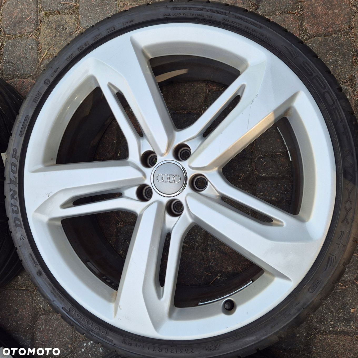LATO KOŁA 21 ORYGINAŁ AUDI A6 C7 S6 RS6 A8 Q3 265/30 R21 - 4