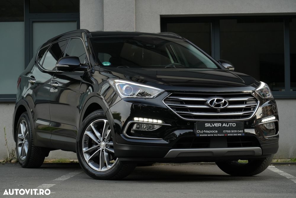 Hyundai Santa Fe blue 2.2 CRDI 4WD Automatik Style - 28